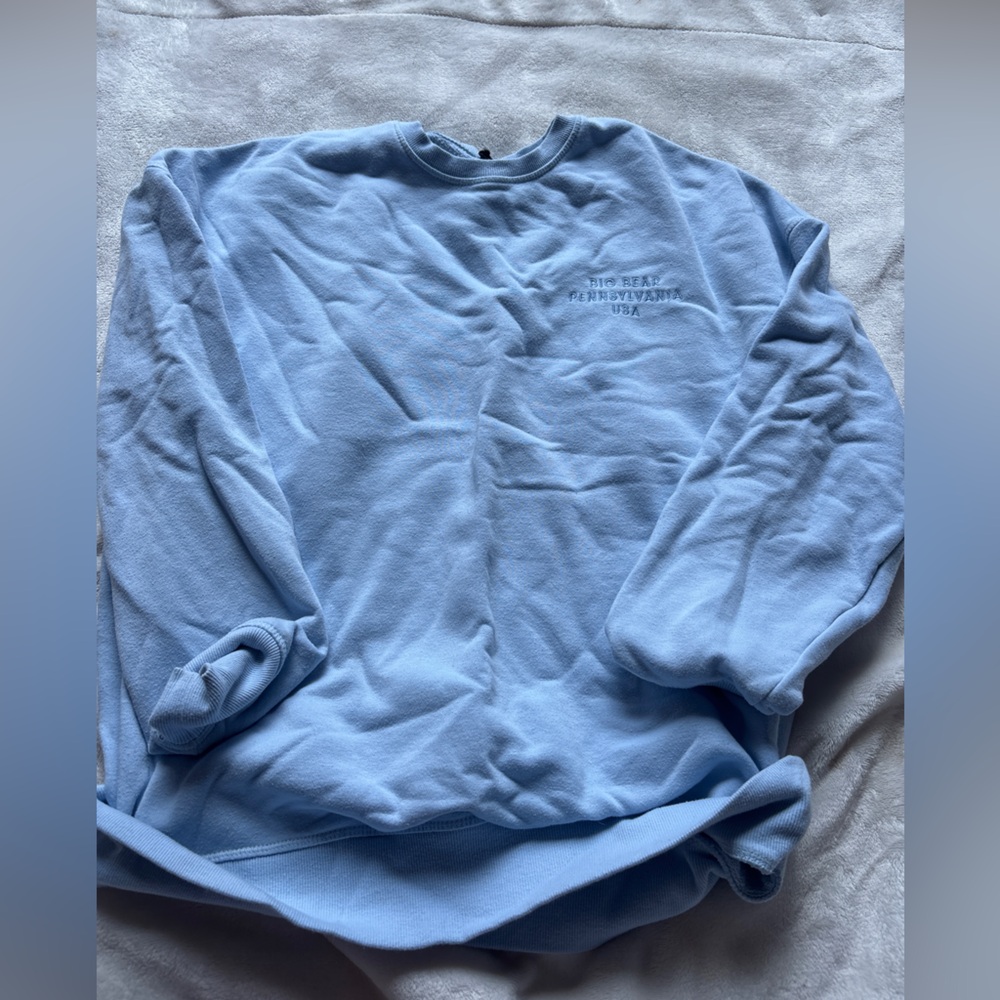 Light Blue Crewneck Sweater Cotton on
